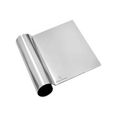 Imagem de Espátula Tubular Multiuso Uso 100% Inox Alisadora Raspadeira - DUTRA F