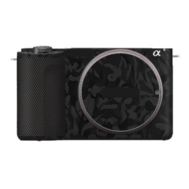 Imagem de Película de vinil antirriscos para Sony ZV-E10 II Película de desenho animado protetor corporal casaco acessórios de fotografia adesivo E10 Mark II (Shadow Camo Black)