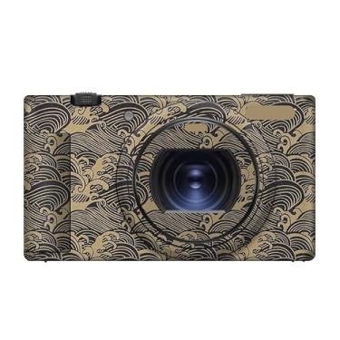 Imagem de Película protetora de vinil antirriscos para câmera película protetora para Sony ZV-1 II Mark II (ouro onda)
