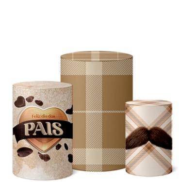 Imagem de Trio Capas Cilindro Decoração Festa Dia dos Pais (CLPAI0018)