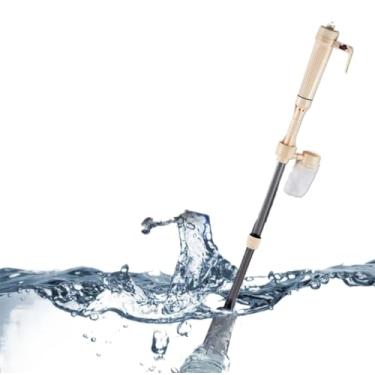 Imagem de DeeKleen Aspirador De Cascalho Para Aquário, A Pilhas, Limpa Cascalho, Detritos, Lava Areia, Pó Com Sifão 130 Gph, Adaptador Incluso (Bateria E Energia Elétrica)