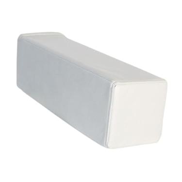 Imagem de Bothyi Almofada para apoio de braço de sofá, almofada para apoio de braço lateral de sofá, suporte de cotovelo macio e resistente ao desgaste, espuma de alta, Cinzento/Branco