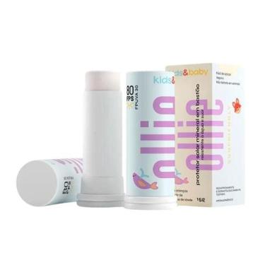 Imagem de Protetor Solar Mineral em Bastão Corpo e Rosto Ollie Kids & Baby FPS80