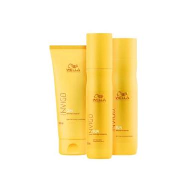 Imagem de Kit Wella Invigo Sun Shampoo - Condicionador - Leave in