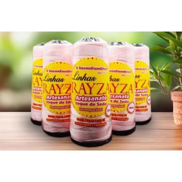 Imagem de Linhas para crochê RAYZA Artesanato Grossa tex 288 - Cor 004 Rosa - RA