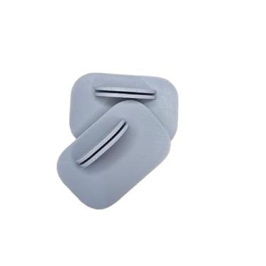 Imagem de Mirae Kotton Kit 30 Suporte de Foto Minimalista Kit, Porta Cartão Decorativo para Mesa, Display de Papel, Pequenos Cartazes, Porta Recado Criativo, Base Compacta (Cinza)