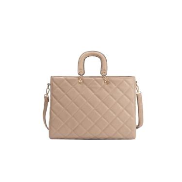 Imagem de Lenna's Bolsa Transversal e de Mão Feminina Shopper Bag Casual Bege