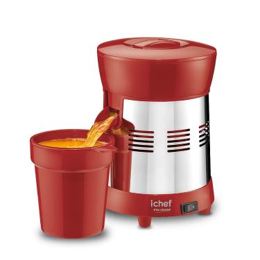 Imagem de Extrator de Sucos Ichef Polishop - Turbo Premium - Inox Red | Bivolt