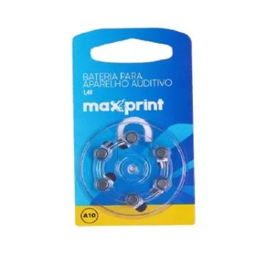 Imagem de Bateria Maxprint A10, Para Aparelho Auditivo, 1.4v