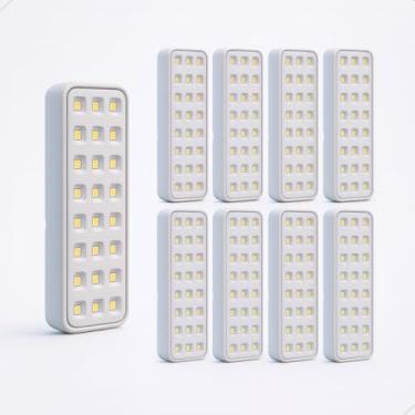 Imagem de Luminária de Emergência Recarregável com 30 LEDs 110v e 220v Portátil para Iluminação Segura (9)