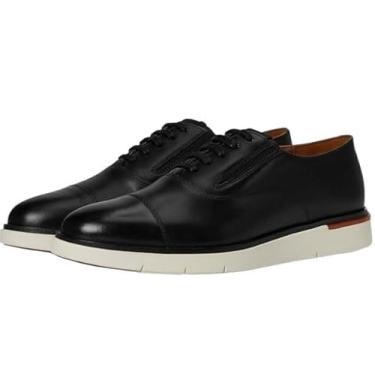 Imagem de Allen Edmonds Sapatilha masculina Carson Oxford Mary Jane, Couro marrom escuro, 39