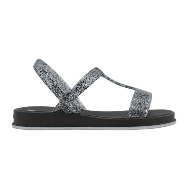 Imagem de Sandália Rasteira Infantil Ipanema 27424 Glow Trendy Preto Glitter