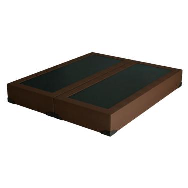 Imagem de Base para Cama Box Queen Joe Suede (36x158x198) Marrom