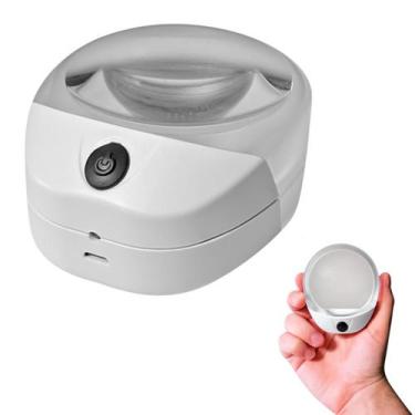 Imagem de Lupa Mesa Zoom 10x Multi-uso Com Luz LED Recarregável - PW6010C - Jiax