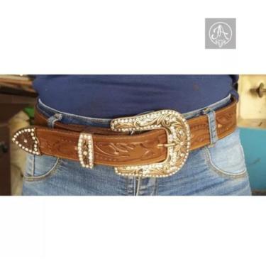 Imagem de Cinto de Strass Feminino em Couro - Texas Boots, 105