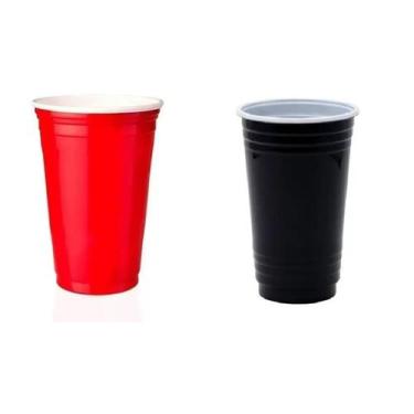 Imagem de Copo Halloween Americano 400ml Red Cup Vermelho/Preto-75un - Lynx prod