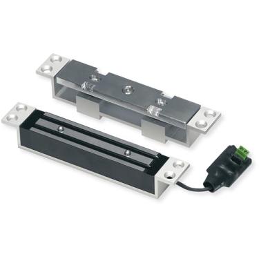 Imagem de Seco-Larm Sd-993B-Ss Trava De Cisalhamento Elétrico, Operação À Prova De Falhas, Força De Retenção De 1.500 Lb, 12/24 Vcc, Placa De Armadura Ajusta-Se Para Compensar Lacunas Entre A Porta E Quadro