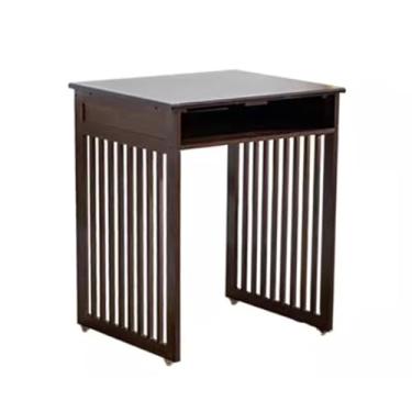 Imagem de YAYAOVP-24927 Organizador de varredor de armário de TV, aparador de TV, sofá, mesa lateral, vassoura, organizador, robô, prateleira, armário para sala de estar (nogueira, pequeno)