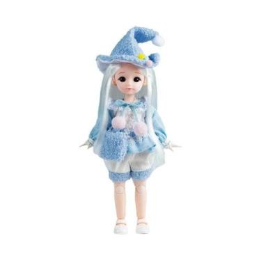 Imagem de Conjunto Completo De Bonecas BJD De Anime De 30cm Para Meninas Com Olh
