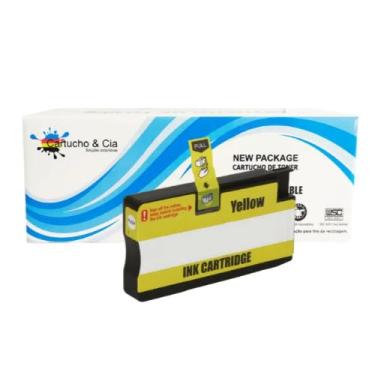 Imagem de Cartucho de Tinta Compatível 954XL L0S68AB Amarelo 26ml