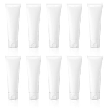 Imagem de Garrafa de apertar vazia recarregável, tubos macios de plástico pequenos/mini recipientes de viagem para loção, produtos de higiene pessoal, cremes de xampu, líquidos aprovados pela TSA, acessórios de