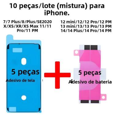 Imagem de Fita Adesiva À Prova D'água Para Bateria Para iPhone 15 pro Max 14 13 