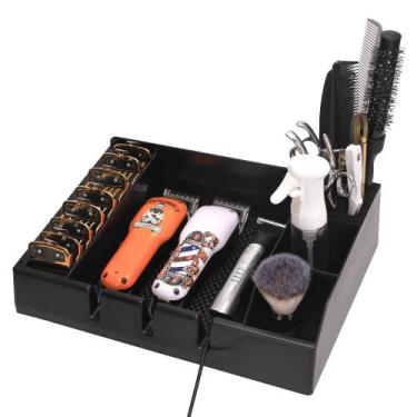 Imagem de Bandeja Clipper Barbertop Barber Clippers Holder Organizer