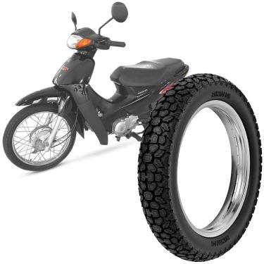 Imagem de Pneu Moto Biz 100 Rinaldi 80/100-14 49l Traseiro Wh21