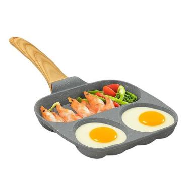 Imagem de Frigideira Antiaderente Café Da Manha Bacon Ovos Coração - Oásis Marke