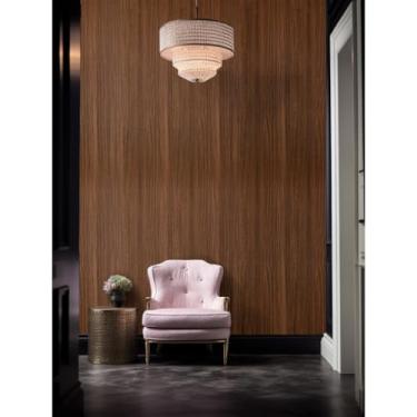 Imagem de Papel de Parede Adesivo Madeira Escura -,Autoadesivo e Removível, Ideal para Acento em Sala, Quarto e Escritório(10 Metros)