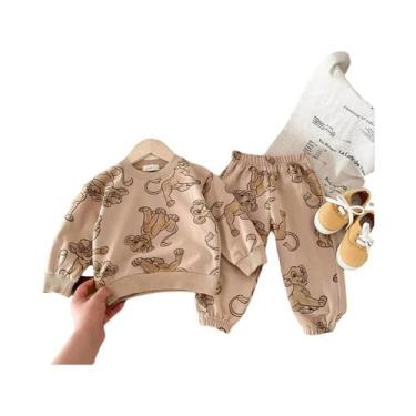 Imagem de Conjunto Infantil De Manga Comprida Da Disney Para Crianças De 0 a 6 A