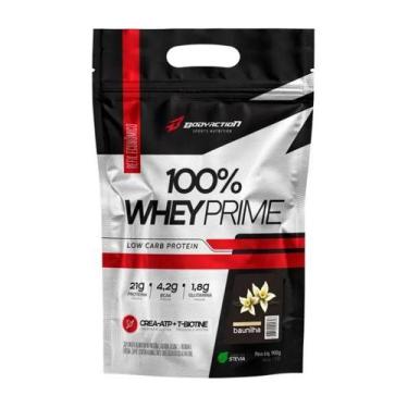 Imagem de Whey Concentrado 100% Whey Prime 900g - Bodyaction, DOCE DE LEITE