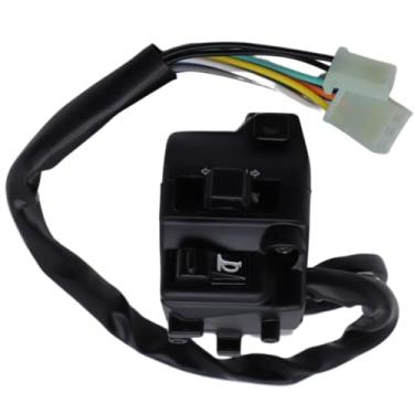 Imagem de Botão Seta Buzina Honda Bros 150 Esd 2009 A 2014 10 Fios Punho Luz