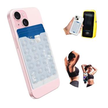 Imagem de Suporte de cartão de telefone de sucção CUKohno Classic Transparente