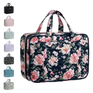 Imagem de Bolsa de higiene pessoal de viagem Everfun Hanging para mulheres com c