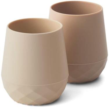 Imagem de Copos de silicone para bebês SAmigo para treinamento de 6 a 12 meses d