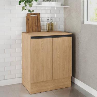 Imagem de Balcão 2 Portas 70cm com Tampo Nara CabeCasa MadeiraOriginals - CabeCa