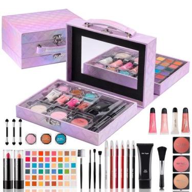Imagem de Kit de maquiagem Hot Sugar Purple Diamond All-in-One