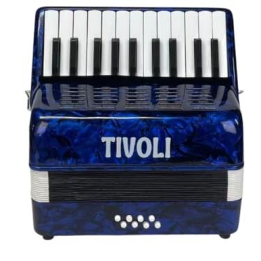 Imagem de Acordeon Tivoli 22 Teclas 8 Baixos 1 Voz – Compacto, Leve e Ideal para Estudantes
