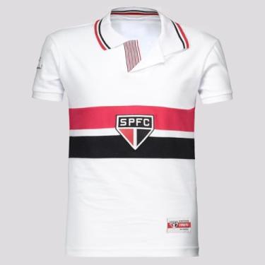 Imagem de CAMISA RETRÔ SÃO PAULO 1993 BI MUNDIAL ESCUDO BORDADO, FEMININA, G