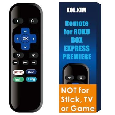 Imagem de Controle remoto de substituição para controle remoto Roku Premiere Express Substituição para Roku Box 1 2 3 4 HD LT XS XD Player Remotes Substituição [NÃO para Stick, TV ou Game]