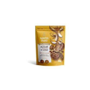 Imagem de Açúcar de coco 200 g - Santo Óleo - 01 un
