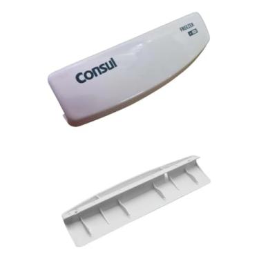 Imagem de Puxador para Freezer Horizontal Consul, Peça de Reposição, 25x4x3 cm, Compatível com Modelos CHA31, CHA42, CHB53 e Outros