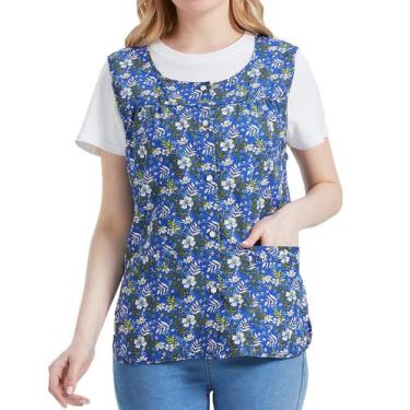 Imagem de Avental Cobbler Nanxson feminino estampado em algodão, babador CF3179