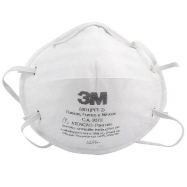 Imagem de Mascara de Protecao 3M 8801H PFF2