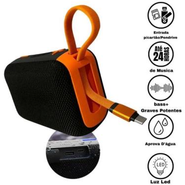 Imagem de Caixa de som bluetooth à prova dágua potente - Rick Imports