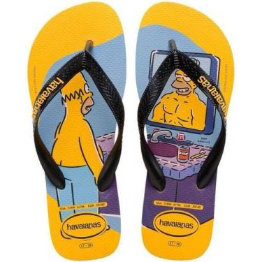 Imagem de Havaianas Simpsons Original, Amarelo pop, 35/36