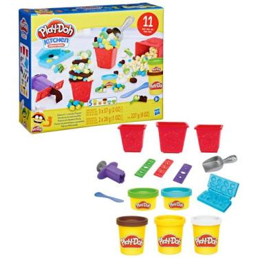 Imagem de Massinha play-doh pipoca misturada - hasbro e7253