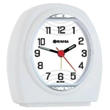 Imagem de Despertador Quartz Branco Eurora 2695