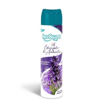 Imagem de Odorizador De Ambientes Lavanda Floral 180G/400Ml Lev&uze - Cheirinho 